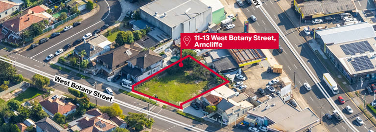 Development / Land commercial property for sale at 11-13 West Botany Street Arncliffe NSW 2205