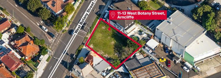 Development / Land commercial property sold at 11-13 West Botany Street Arncliffe NSW 2205