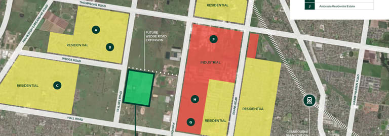Development / Land commercial property for sale at 320 Wedge Road Skye VIC 3977
