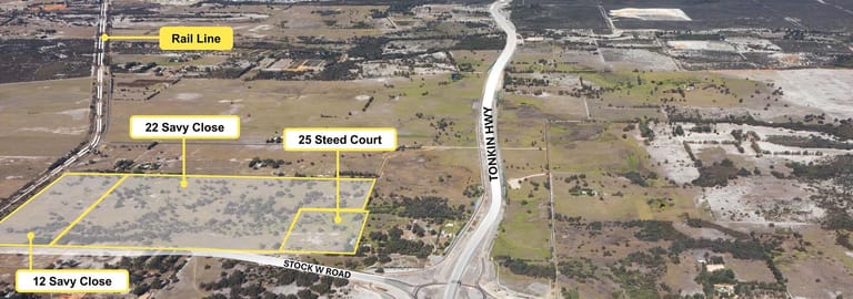 Development / Land commercial property for sale at 12 Savy Close, 22 Savy Close & 25 Steed Court Bullsbrook WA 6084