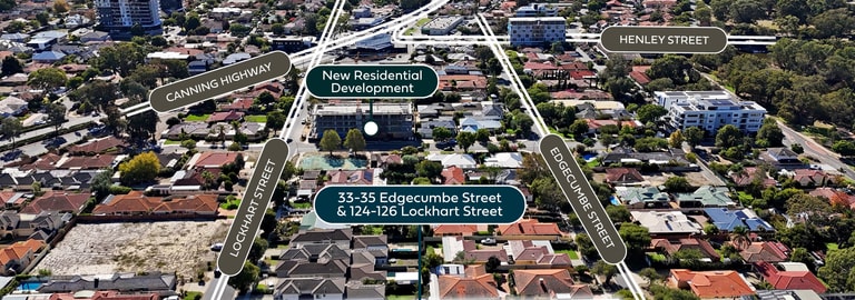 Development / Land commercial property for sale at 33-35 Edgecumbe Street & 124-126 Lockhart Street Como WA 6152