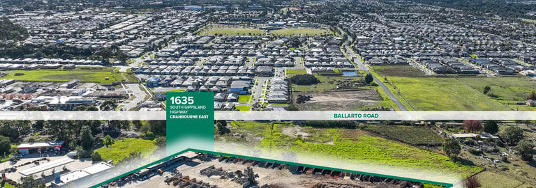Development / Land commercial property for sale at 1635 South Gippsland Highway Cranbourne East VIC 3977