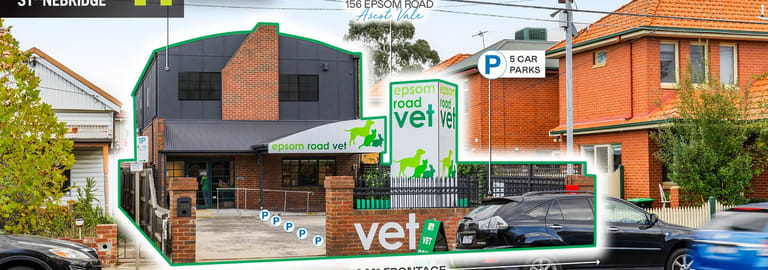 Shop & Retail commercial property sold at 156 Epsom Road Ascot Vale VIC 3032
