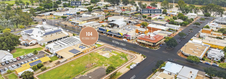 Development / Land commercial property for sale at 104 Victoria Street St George QLD 4487
