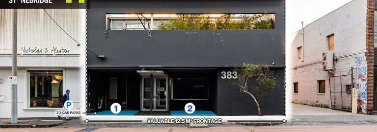 Offices commercial property sold at 383 Johnston Street Abbotsford VIC 3067