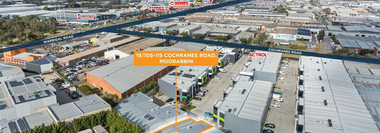 Factory, Warehouse & Industrial commercial property for sale at 19/105-115 Cochranes Road Moorabbin VIC 3189
