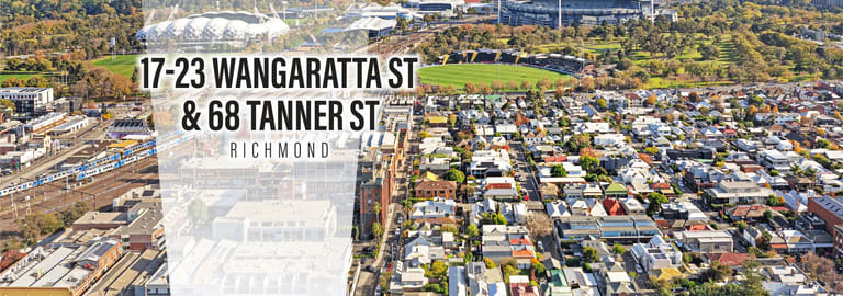 Development / Land commercial property for sale at 17-23 Wangaratta Street & 68 Tanner Street Richmond VIC 3121