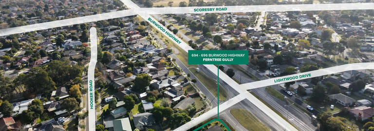 Development / Land commercial property for sale at 694-696 Burwood Highway Ferntree Gully VIC 3156