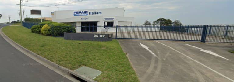 Factory, Warehouse & Industrial commercial property for sale at 85-87 Abbott Road Hallam VIC 3803