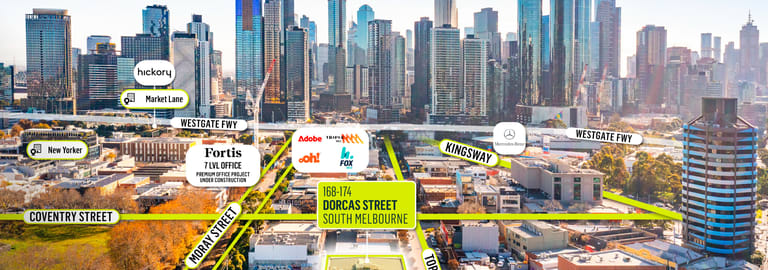 Development / Land commercial property for sale at 168-174 Dorcas Street South Melbourne VIC 3205