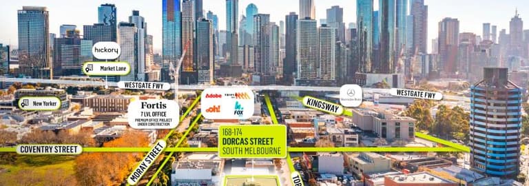 Offices commercial property sold at 168-174 Dorcas Street South Melbourne VIC 3205