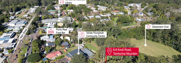 Development / Land commercial property for sale at 6-8 Knoll Road Tamborine Mountain QLD 4272