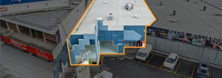 Showrooms / Bulky Goods commercial property for sale at 1672 Dandenong Road Clayton VIC 3168