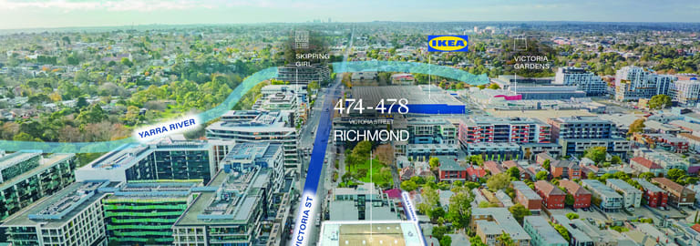 Shop & Retail commercial property for sale at 474-478 Victoria Street Richmond VIC 3121