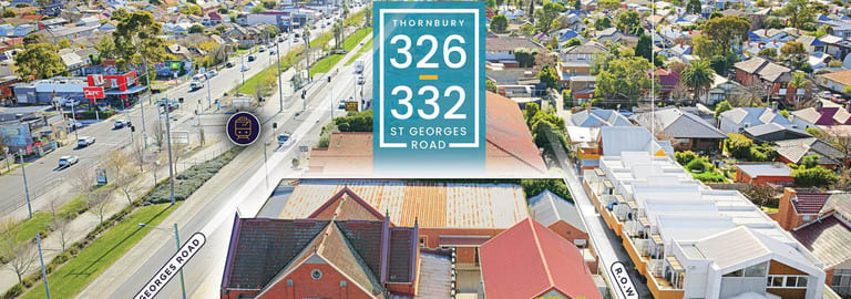 Development / Land commercial property for sale at 326-332 St Georges Road Thornbury VIC 3071