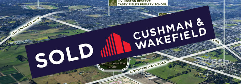 Development / Land commercial property sold at 230 Clyde-Five Ways Road Clyde VIC 3978