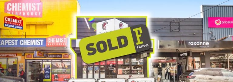Shop & Retail commercial property sold at 423 Centre Road Bentleigh VIC 3204