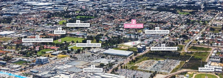 Development / Land commercial property for sale at 2 Delaney Vista Cannington WA 6107