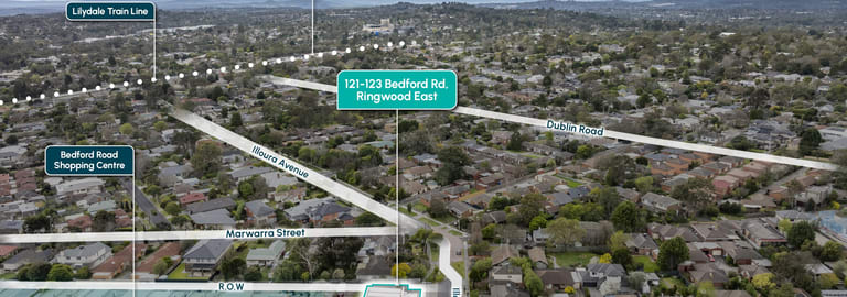 Shop & Retail commercial property for sale at 121-123 Bedford Road Ringwood East VIC 3135