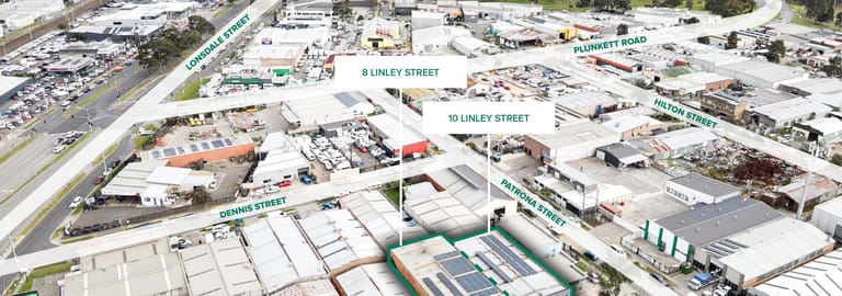 Factory, Warehouse & Industrial commercial property for sale at 8 & 10 Linley Street Dandenong VIC 3175