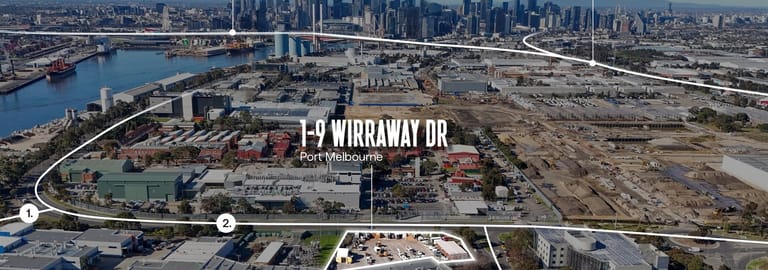 Factory, Warehouse & Industrial commercial property for sale at 1-9 Wirraway Drive Port Melbourne VIC 3207