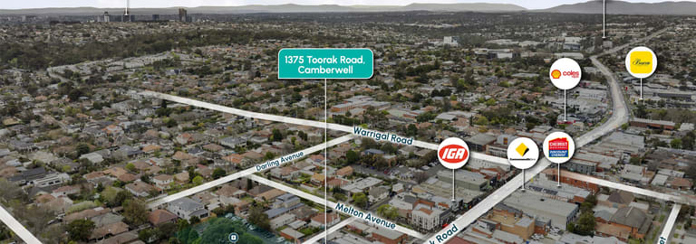 Shop & Retail commercial property for sale at 1375 Toorak Road Camberwell VIC 3124