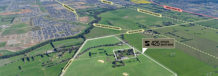 Development / Land commercial property for sale at 425 Officer South Road Officer South VIC 3809
