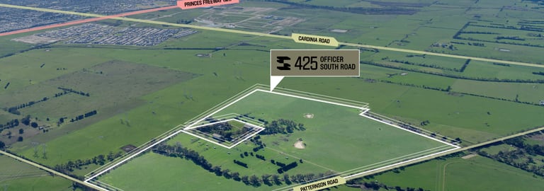 Development / Land commercial property for sale at 425 Officer South Road Officer South VIC 3809