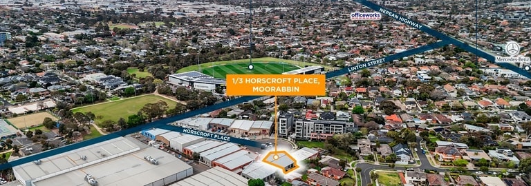 Factory, Warehouse & Industrial commercial property for sale at 1/3 Horscroft Place Moorabbin VIC 3189