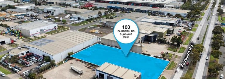 Development / Land commercial property sold at 183 Fairbairn Road Sunshine West VIC 3020