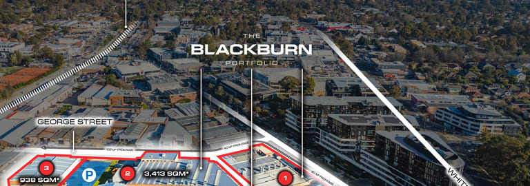 Development / Land commercial property for sale at 84-92B Railway Rd, 1-9 & 11-13 George St & 2 Cottage St Blackburn VIC 3130