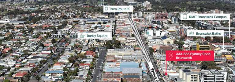 Shop & Retail commercial property for sale at 333-335 Sydney Road Brunswick VIC 3056