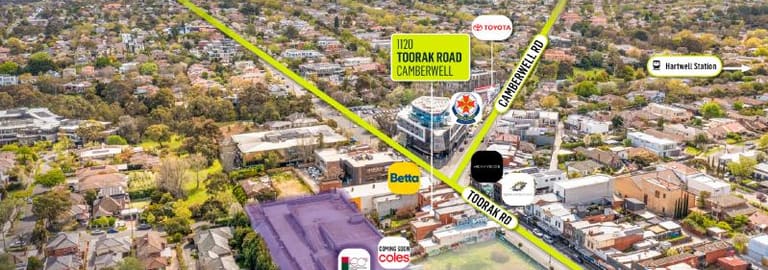 Development / Land commercial property sold at 1120 Toorak Road Camberwell VIC 3124