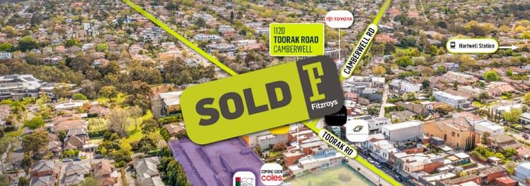 Development / Land commercial property sold at 1120 Toorak Road Camberwell VIC 3124