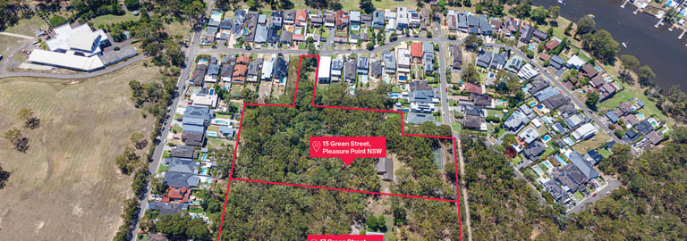 Development / Land commercial property for sale at 15 & 17 Green Street Pleasure Point NSW 2172