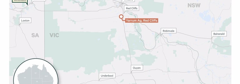 Rural / Farming commercial property for sale at 971 Wilga Road Red Cliffs VIC 3496