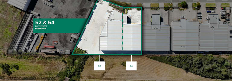 Factory, Warehouse & Industrial commercial property for sale at 52 & 54 Peet Street Pakenham VIC 3810