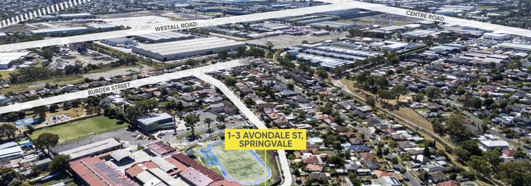 Medical / Consulting commercial property for sale at 1 & 3 Avondale Street Springvale VIC 3171