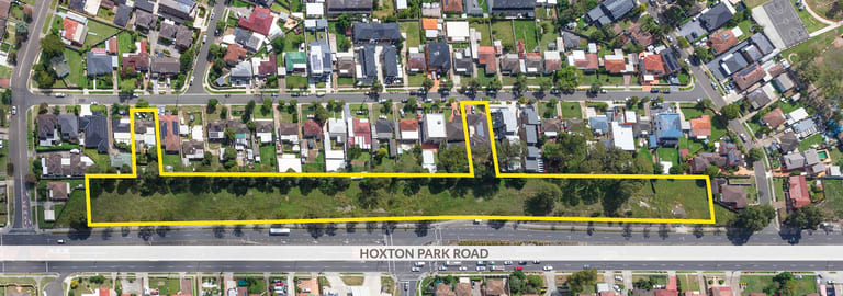 Development / Land commercial property for sale at 93-145 Hoxton park Road & 20 & 48 Dale Avenue Liverpool NSW 2170