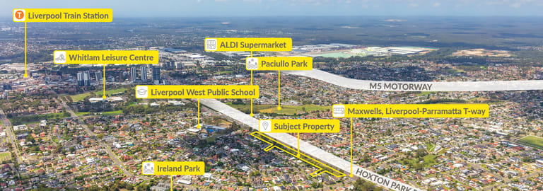 Development / Land commercial property for sale at 93-145 Hoxton park Road & 20 & 48 Dale Avenue Liverpool NSW 2170