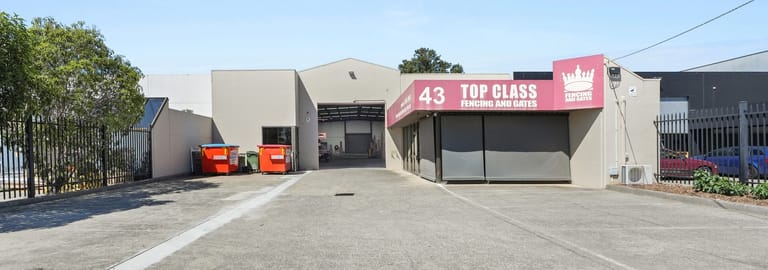Factory, Warehouse & Industrial commercial property for sale at 43 Shearson Crescent Mentone VIC 3194