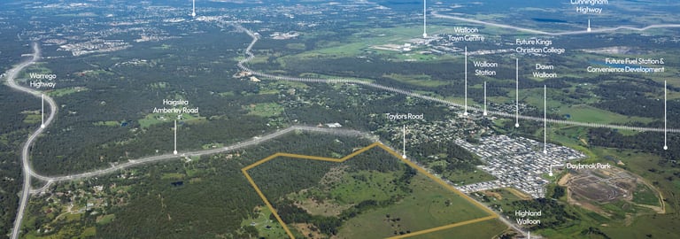 Development / Land commercial property for sale at 49-167 Taylors Road Walloon QLD 4306