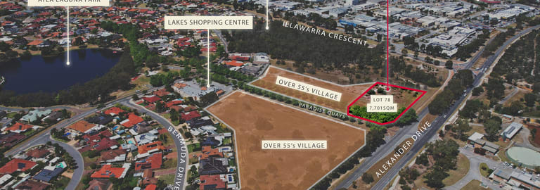 Development / Land commercial property for sale at Lot 78 Paradise Quays Ballajura WA 6066