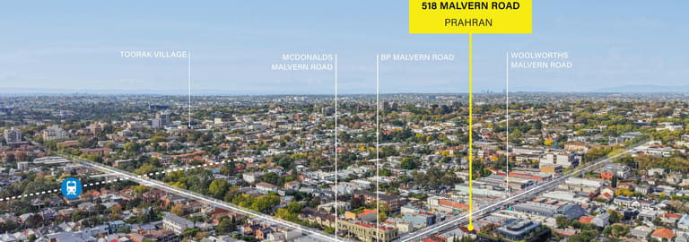 Shop & Retail commercial property for sale at 518 Malvern Road Prahran VIC 3181