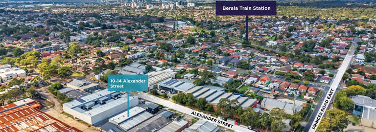 Factory, Warehouse & Industrial commercial property for sale at 10-14 Alexander Street Auburn NSW 2144