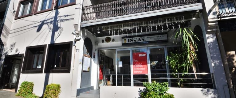 Hotel, Motel, Pub & Leisure commercial property for lease at Ground/71-73 Stanley St Darlinghurst NSW 2010
