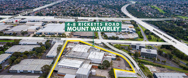 Factory, Warehouse & Industrial commercial property for lease at 4-8 Ricketts Road Mount Waverley VIC 3149