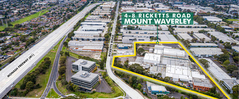 Factory, Warehouse & Industrial commercial property for lease at 4-8 Ricketts Road Mount Waverley VIC 3149