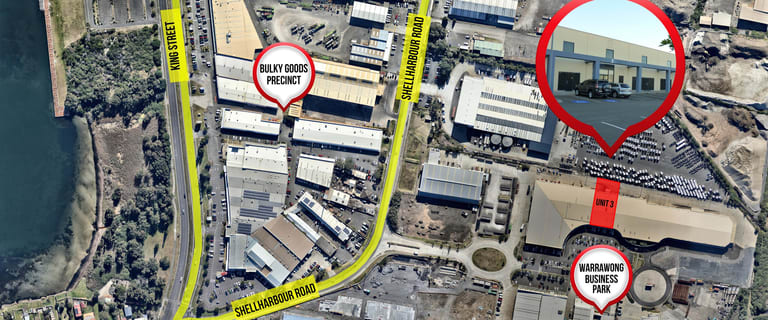 Factory, Warehouse & Industrial commercial property for lease at 3/243 Shellharbour Road Port Kembla NSW 2505