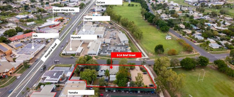 Shop & Retail commercial property for sale at REDEVELOPMENT OPPORTUNITY/6-14 Brief Street Emerald QLD 4720